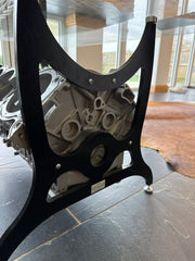 Genuine Cosworth V8 Indycar Engine Block Table / TOP GEAR / ENGINE TABLE - The Man Cave Broadway