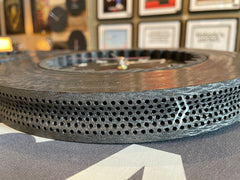 Genuine F1 Brake Disc Clocks with Carbon Fibre Face Formula One - The Man Cave Broadway