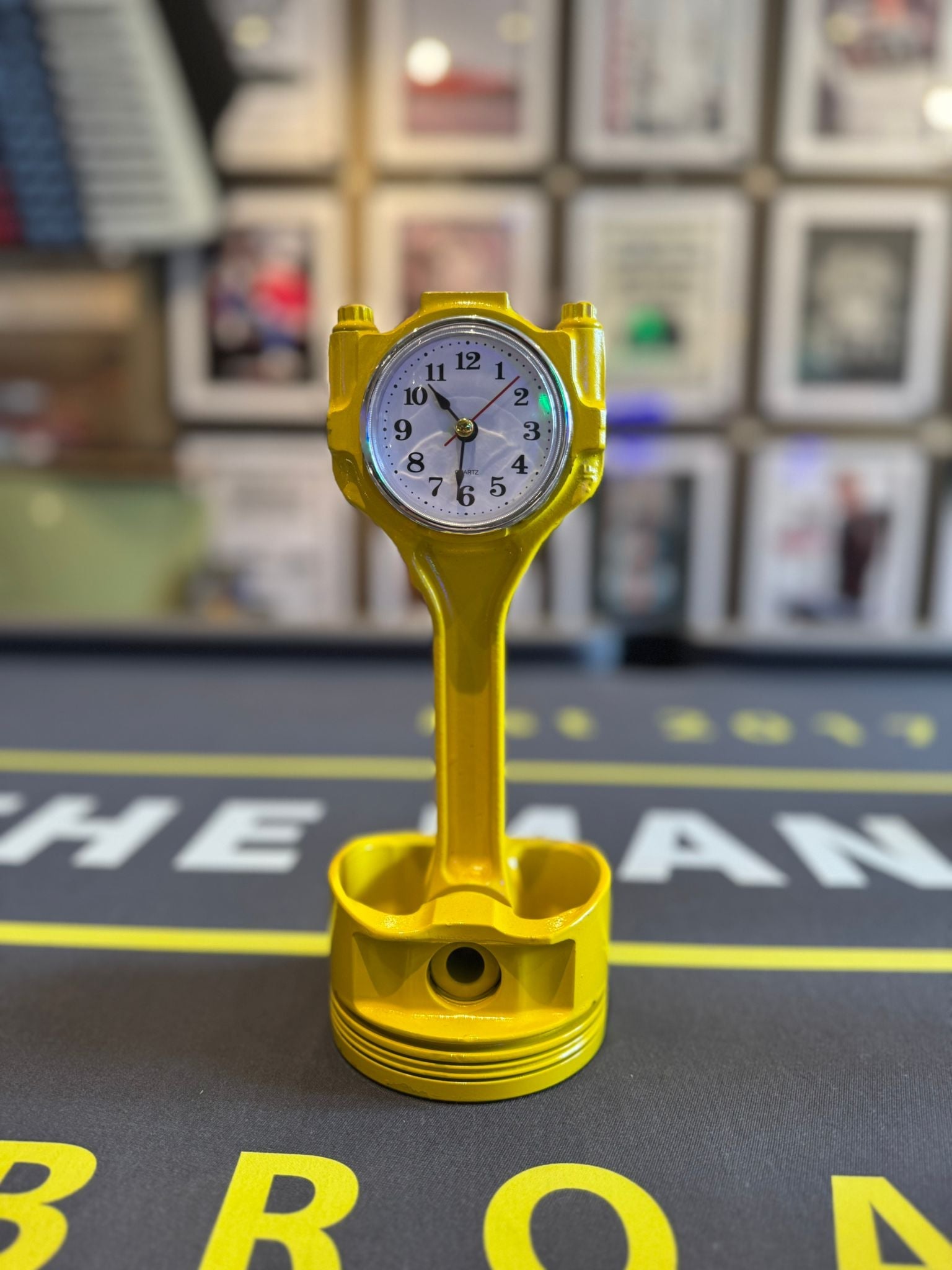 Genuine Litchfield Nissan GT-R Piston Clocks / DESK CLOCK - The Man Cave Broadway