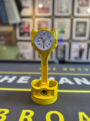 Genuine Litchfield Nissan GT-R Piston Clocks / DESK CLOCK - The Man Cave Broadway