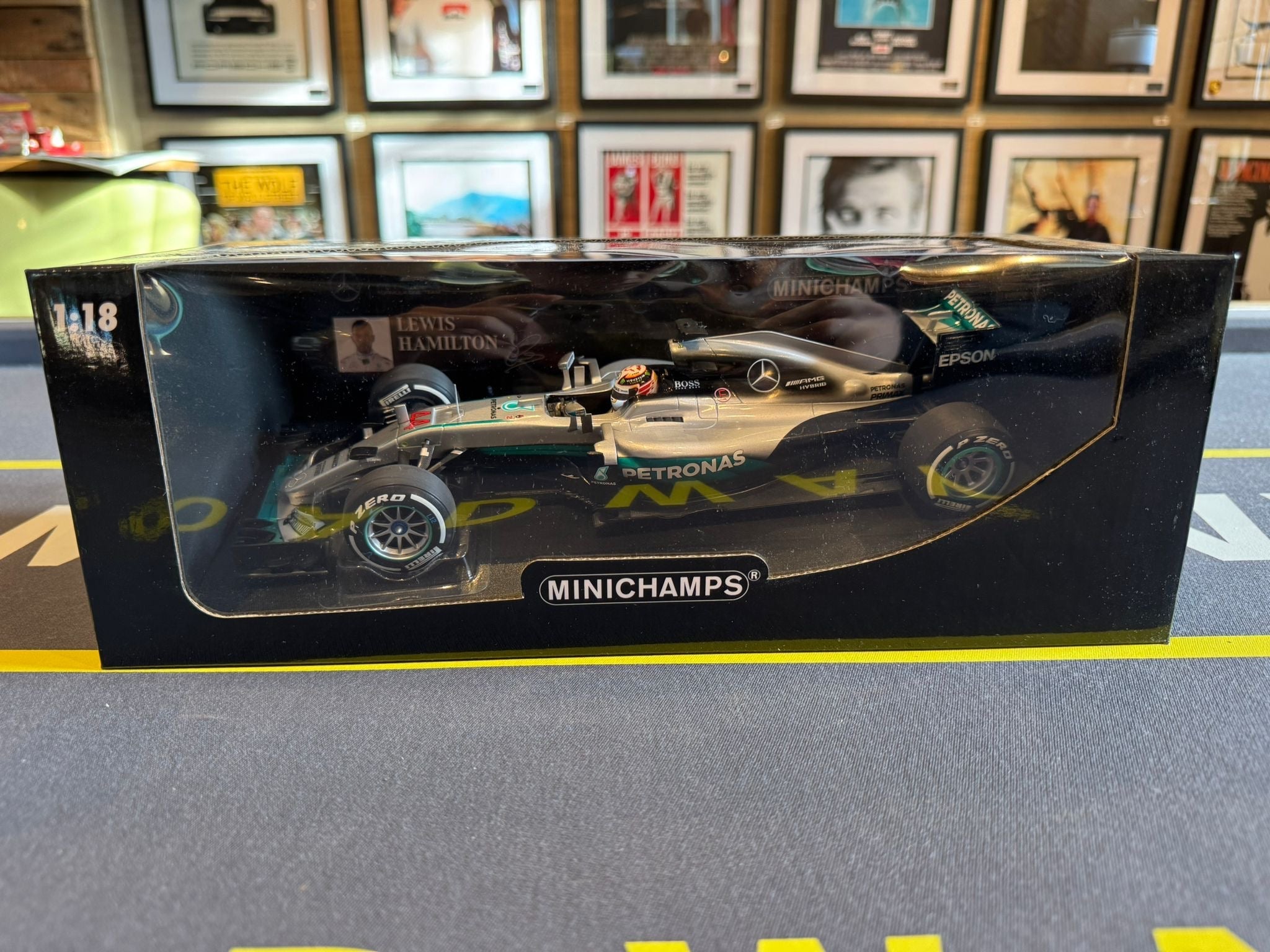 Genuine Mercedes F1 Minichamps 1:18 Scale Model Cars - The Man Cave Broadway