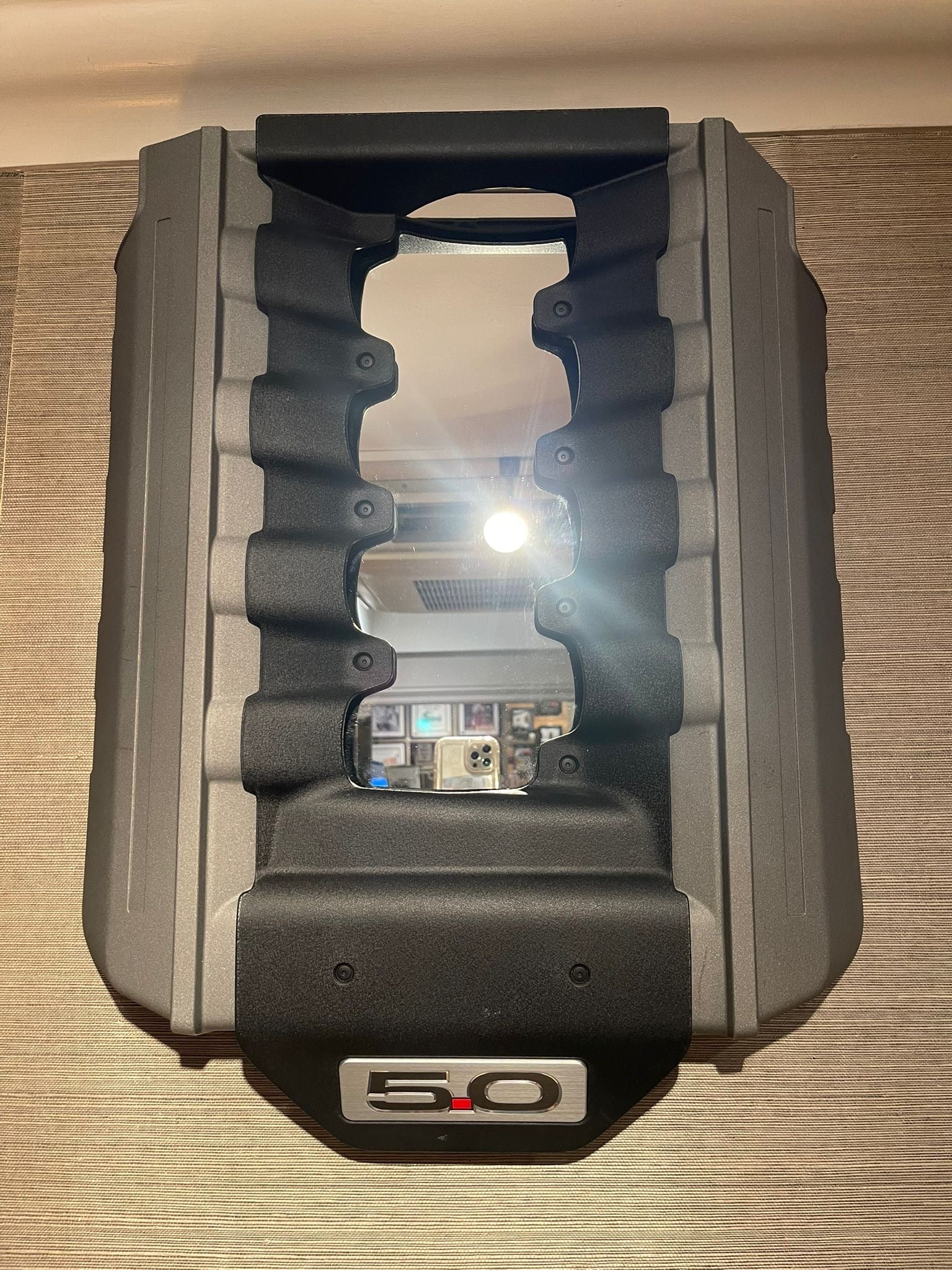 Genuine Mustang 5.0 GT Engine Cover Mirror - The Man Cave Broadway