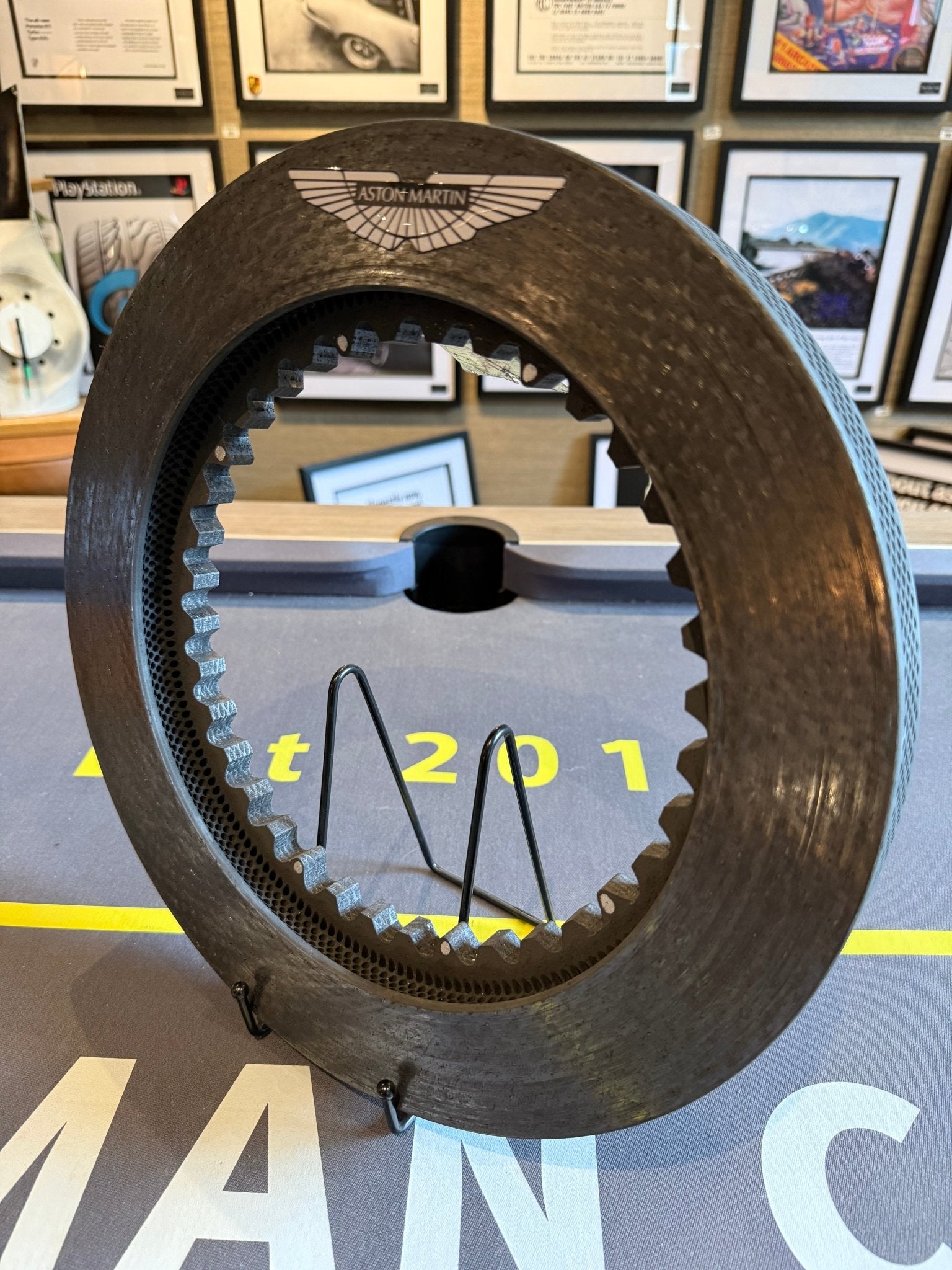 Genuine Race Used F1 Brake Disc - The Man Cave Broadway