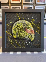 Hand Painted Carbon Fibre Art/SUPERCAR /Hamilton/Norris - The Man Cave Broadway
