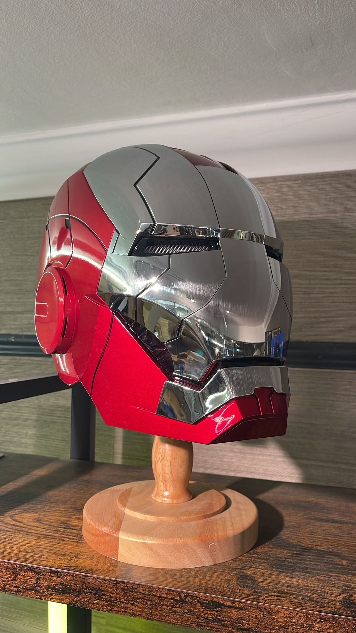 IRON MAN HELMET WEARABLE COSPLAY - Voice Activated - The Man Cave Broadway