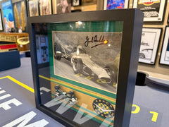 Jack Brabham Signed 1966 BT19 1:24 Scale Race Car Display Piece - The Man Cave Broadway