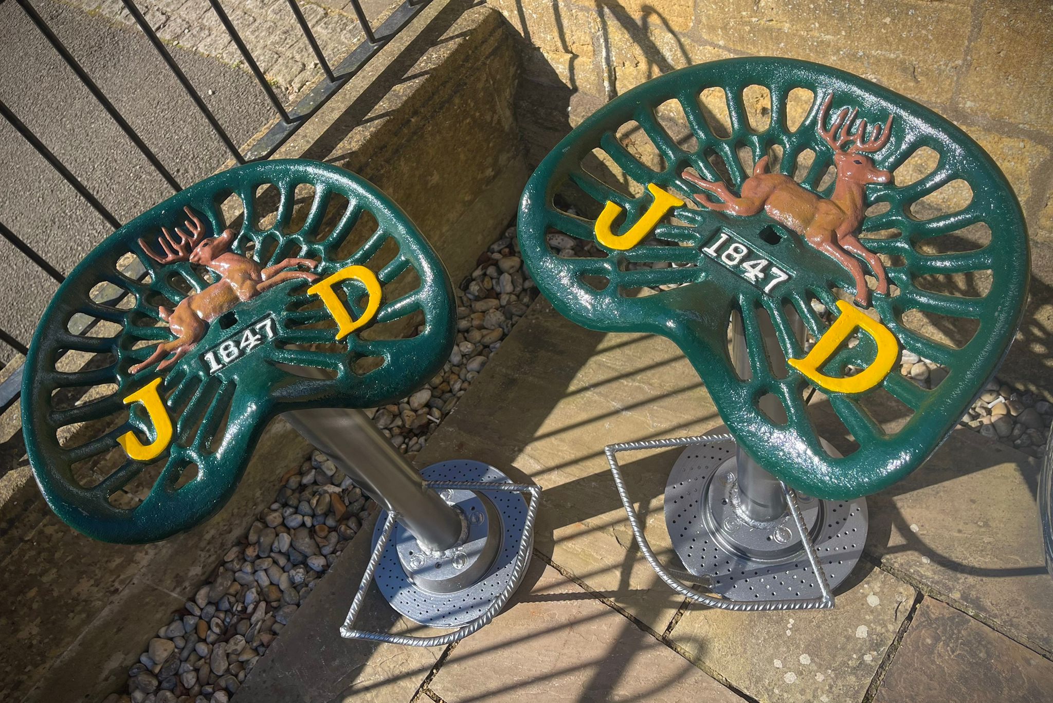 John Deere Tractor Seat Stool - The Man Cave Broadway