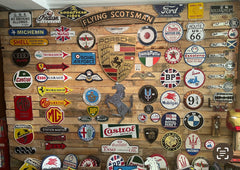 Large Cast Iron Metal Signs MAN CAVE BAR / CAR SIGNS - The Man Cave Broadway