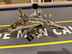 Large Polished Aluminium Model Vulcan Display Piece - The Man Cave Broadway