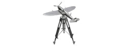LARGE SPITFIRE AIRCRAFT / PLANE ON TRIPOD MODEL - The Man Cave Broadway