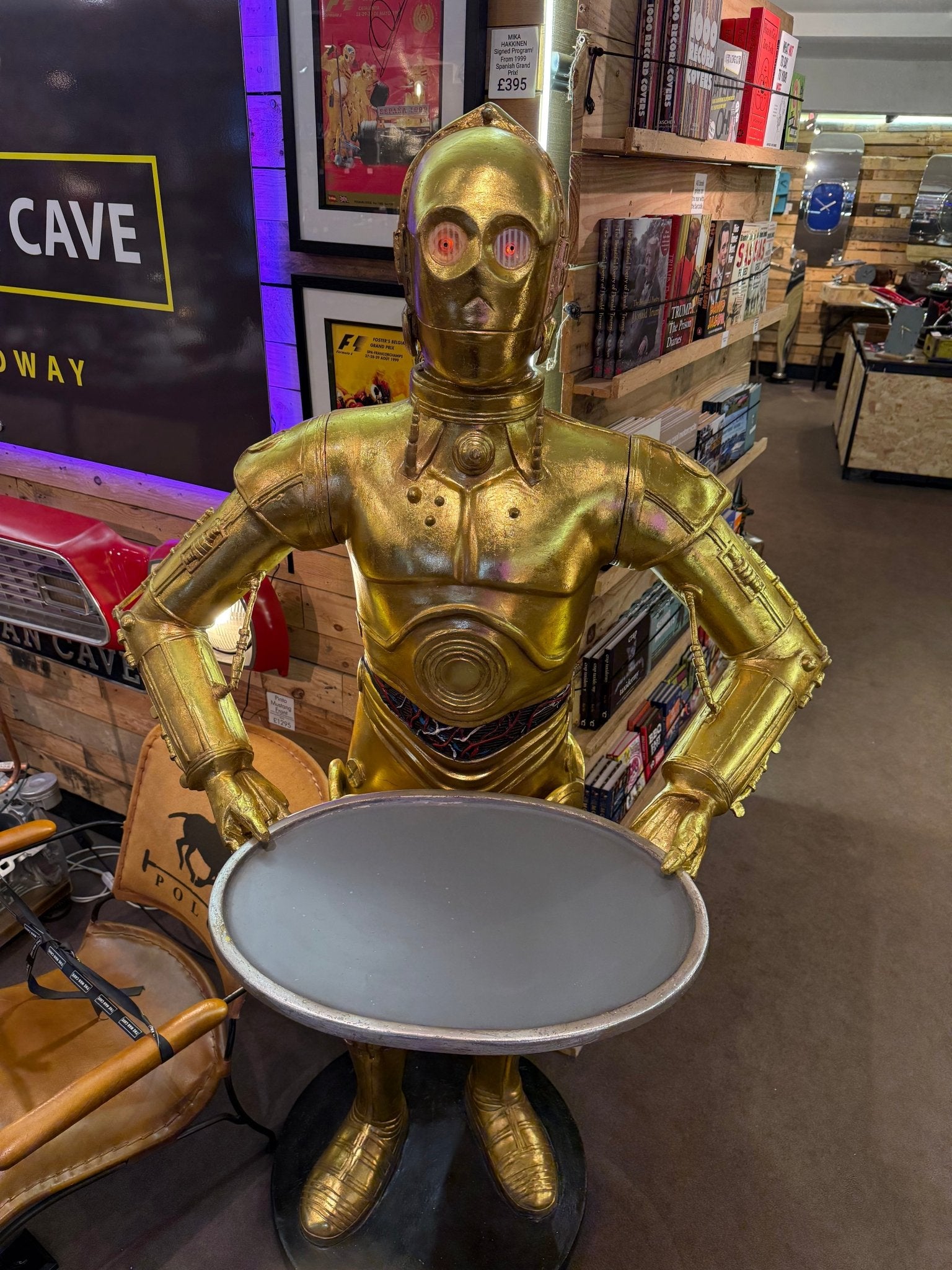 Life Size C-3PO Collectors Piece STATUE / MODEL / COSPLAYING - The Man Cave Broadway