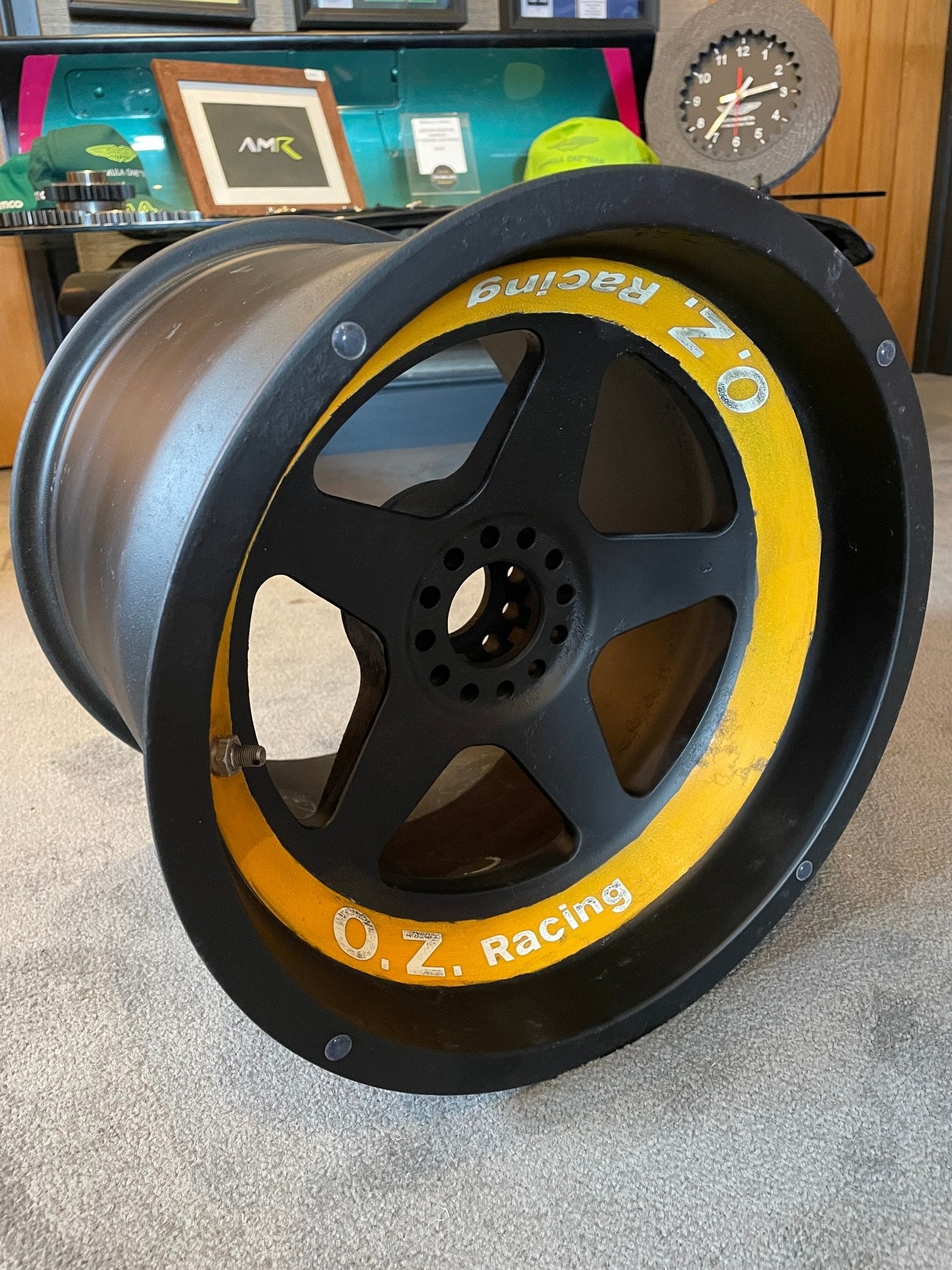 Lotus 99T F1 Racing Wheel Table - Ayrton Senna/Satoru Nakajima - The Man Cave Broadway