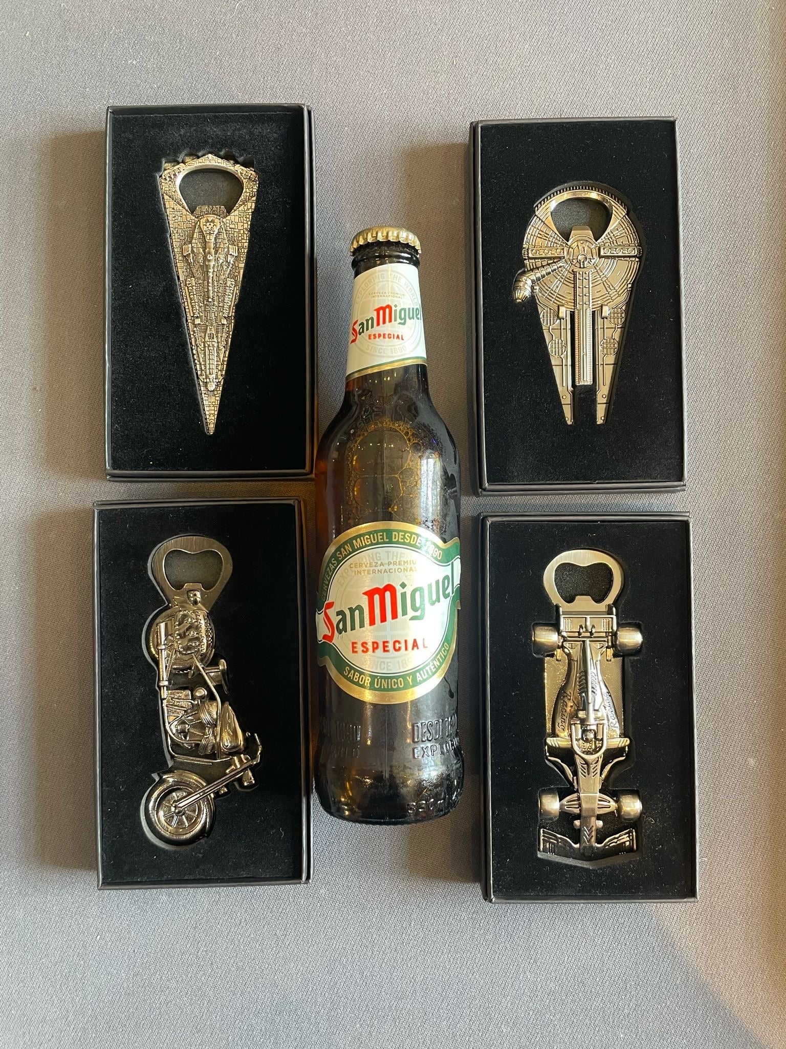LUXURY SPACESHIP, SUPERCAR & Motorcycle Bottle Openers - The Man Cave Broadway
