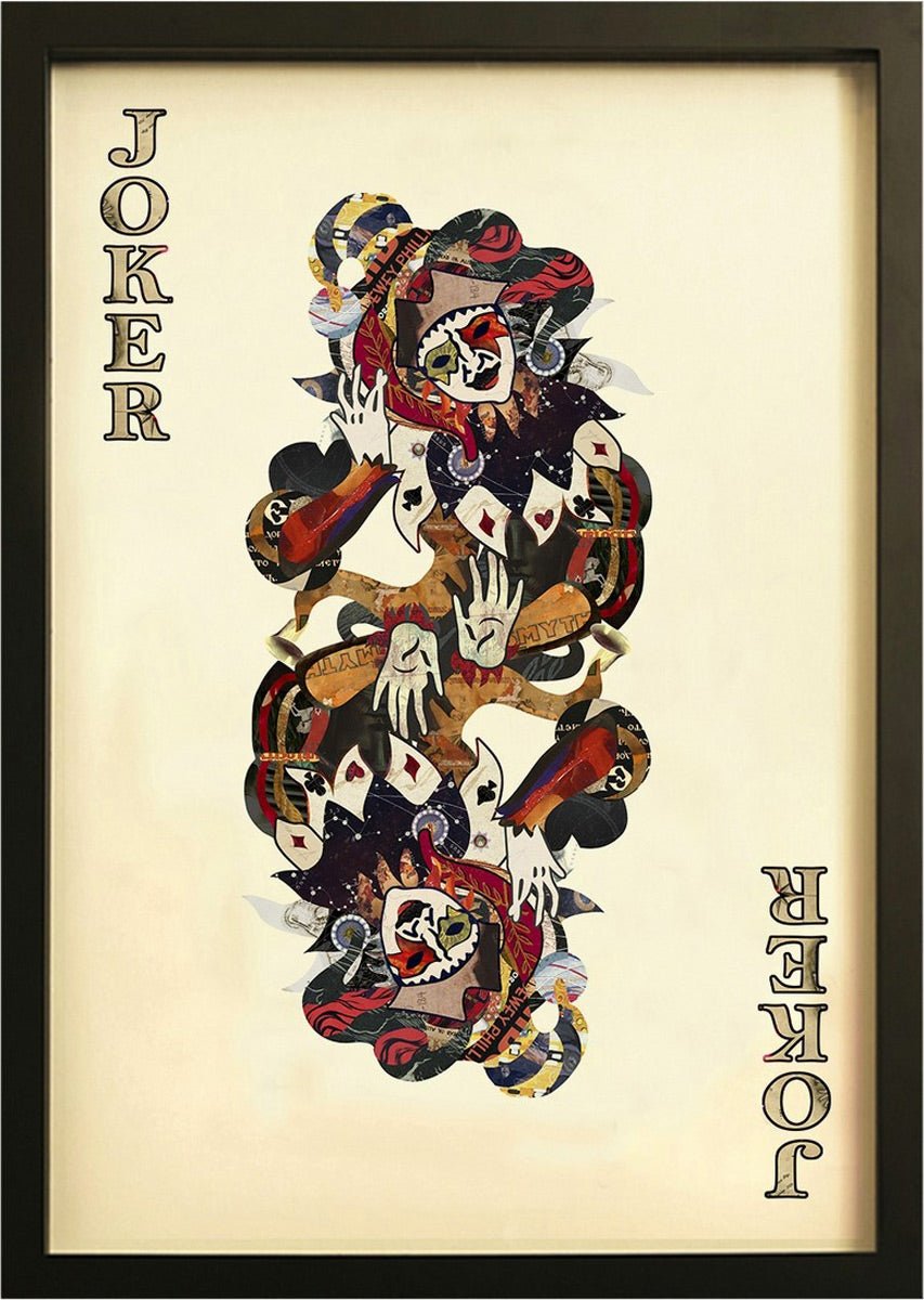 PLAYING CARD LARGE WALL ART Ace of Hearts King Of Hearts Queen of Hearts - The Man Cave Broadway