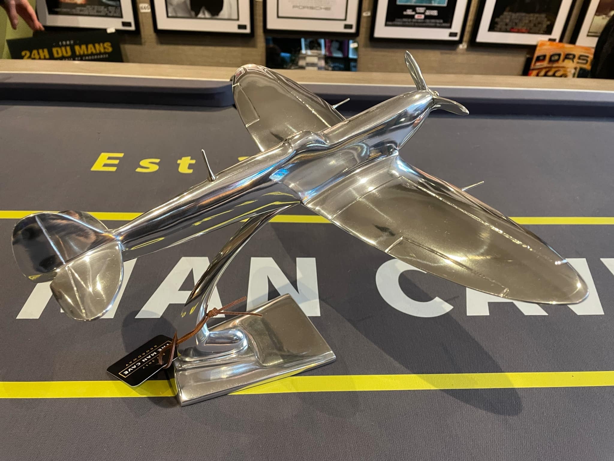 POLISHED ALUMINIUM AVIATION/ PLANE MODELS / SPITFIRE / LANCASTER / BOMBER / VULCAN / CONCORDE - The Man Cave Broadway