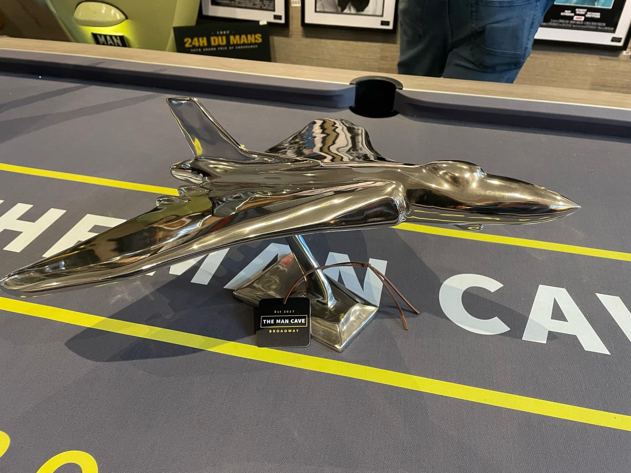 POLISHED ALUMINIUM AVIATION/ PLANE MODELS / SPITFIRE / LANCASTER / BOMBER / VULCAN / CONCORDE - The Man Cave Broadway