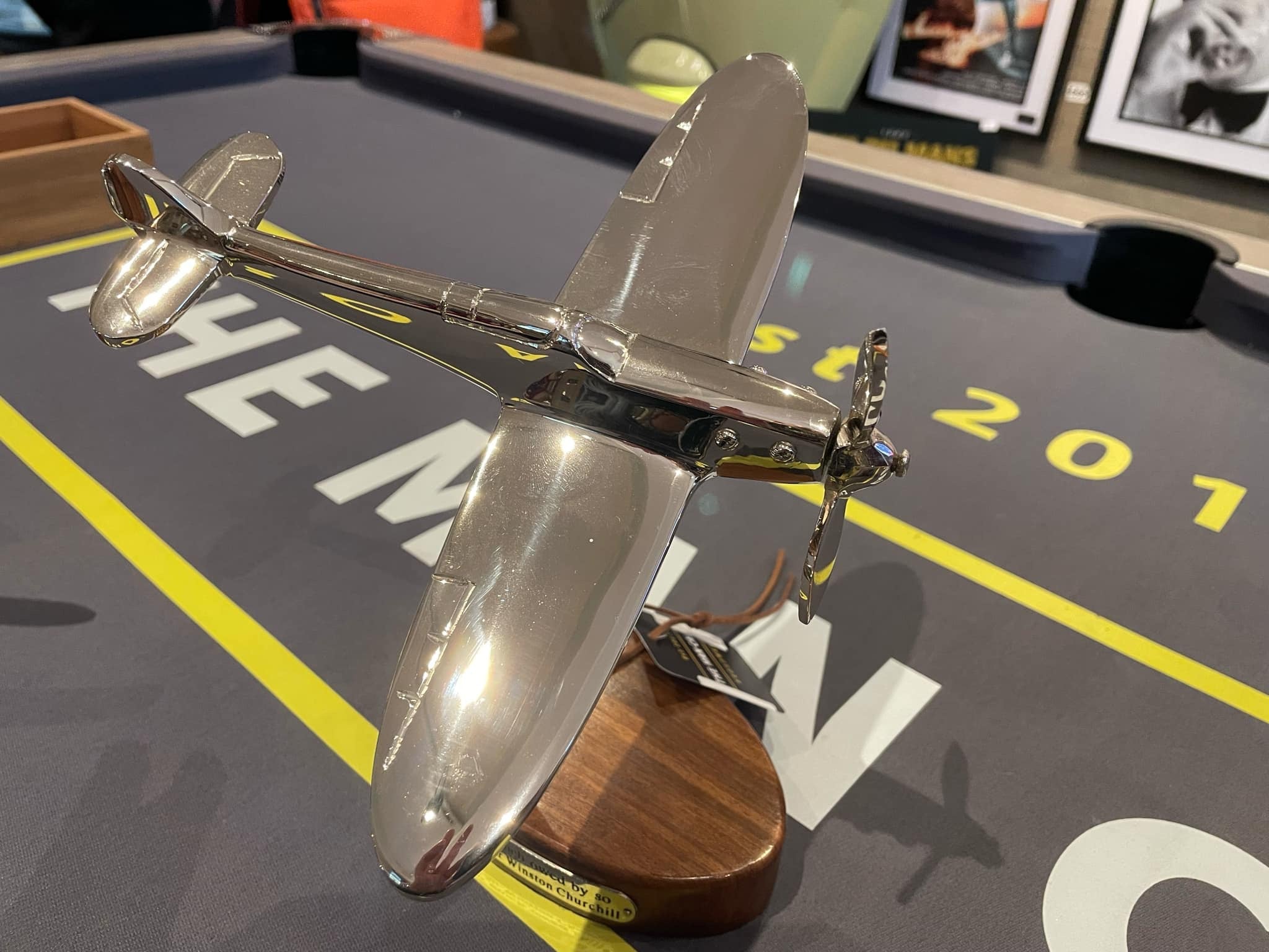 POLISHED ALUMINIUM AVIATION/ PLANE MODELS / SPITFIRE / LANCASTER / BOMBER / VULCAN / CONCORDE - The Man Cave Broadway