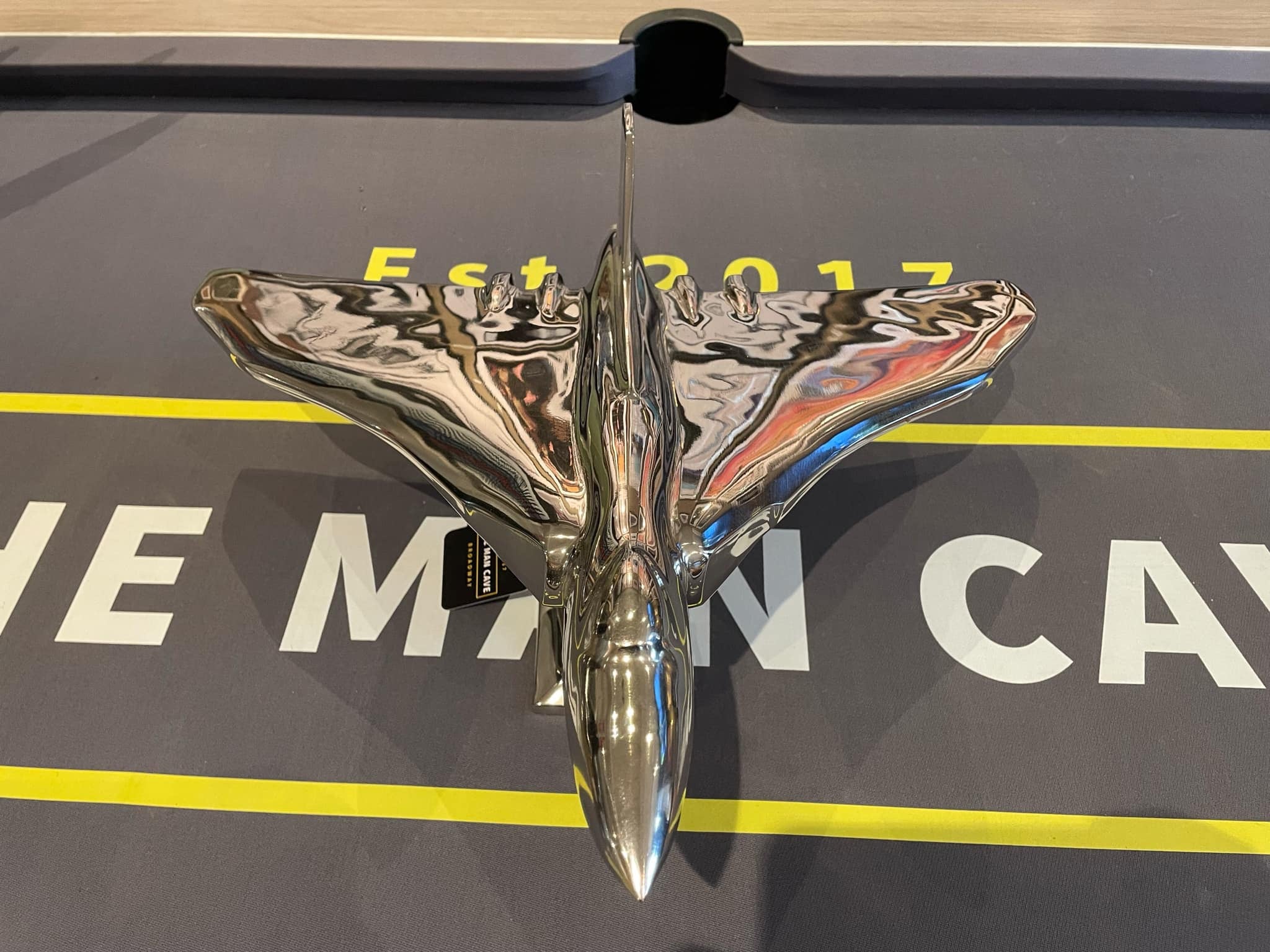 POLISHED ALUMINIUM AVIATION/ PLANE MODELS / SPITFIRE / LANCASTER / BOMBER / VULCAN / CONCORDE - The Man Cave Broadway