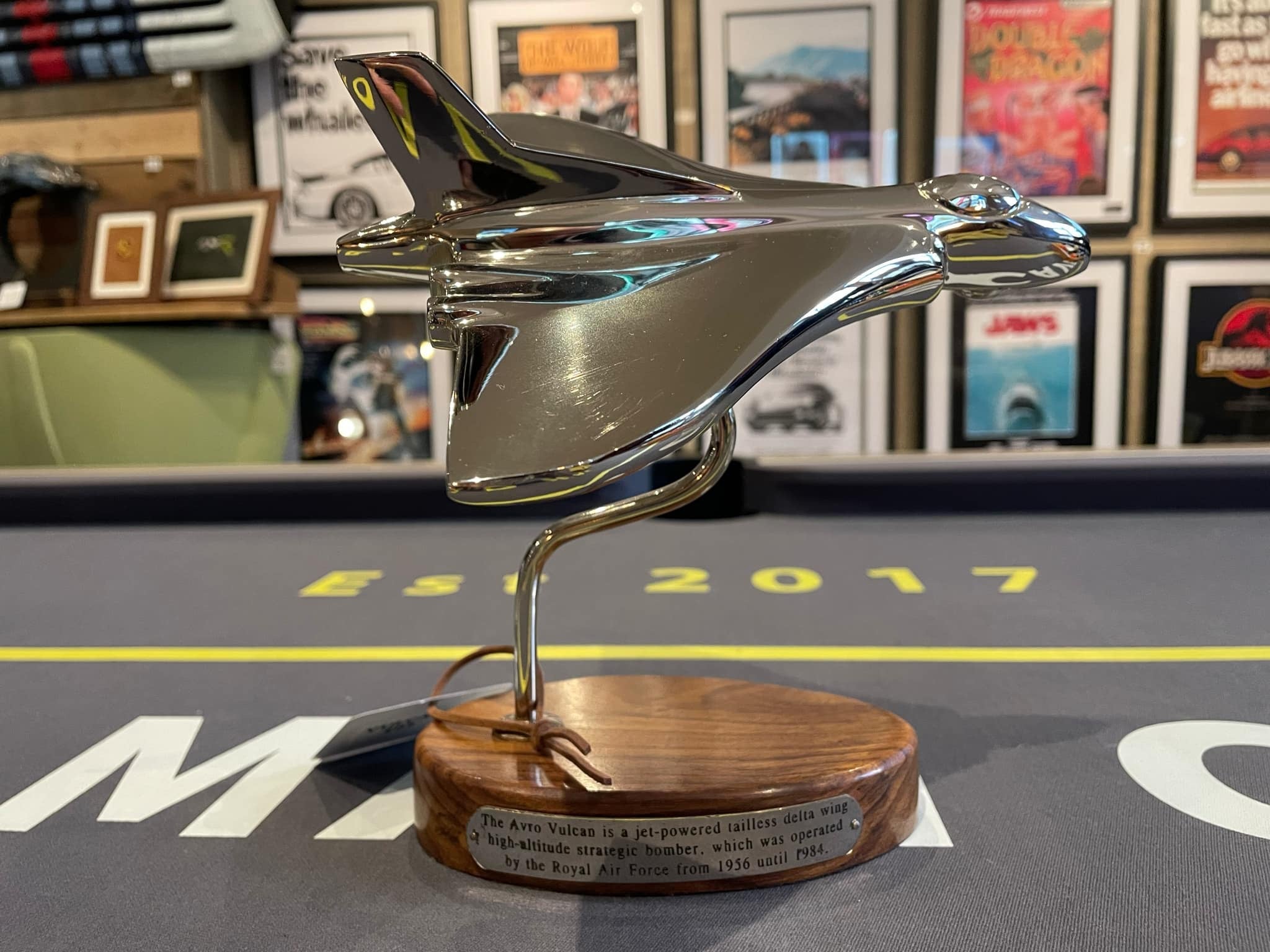 POLISHED ALUMINIUM AVIATION/ PLANE MODELS / SPITFIRE / LANCASTER / BOMBER / VULCAN / CONCORDE - The Man Cave Broadway
