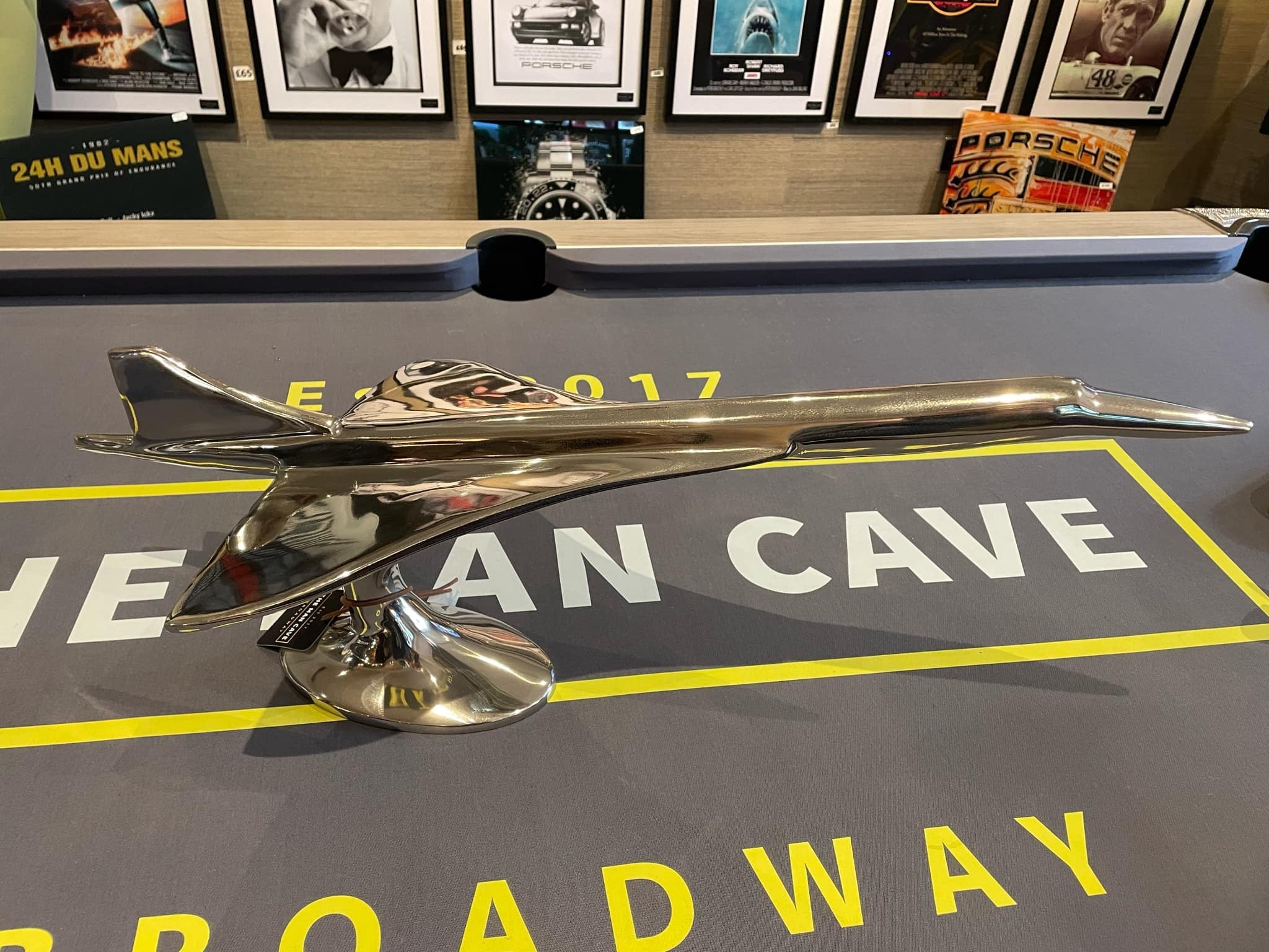 POLISHED ALUMINIUM AVIATION/ PLANE MODELS / SPITFIRE / LANCASTER / BOMBER / VULCAN / CONCORDE - The Man Cave Broadway