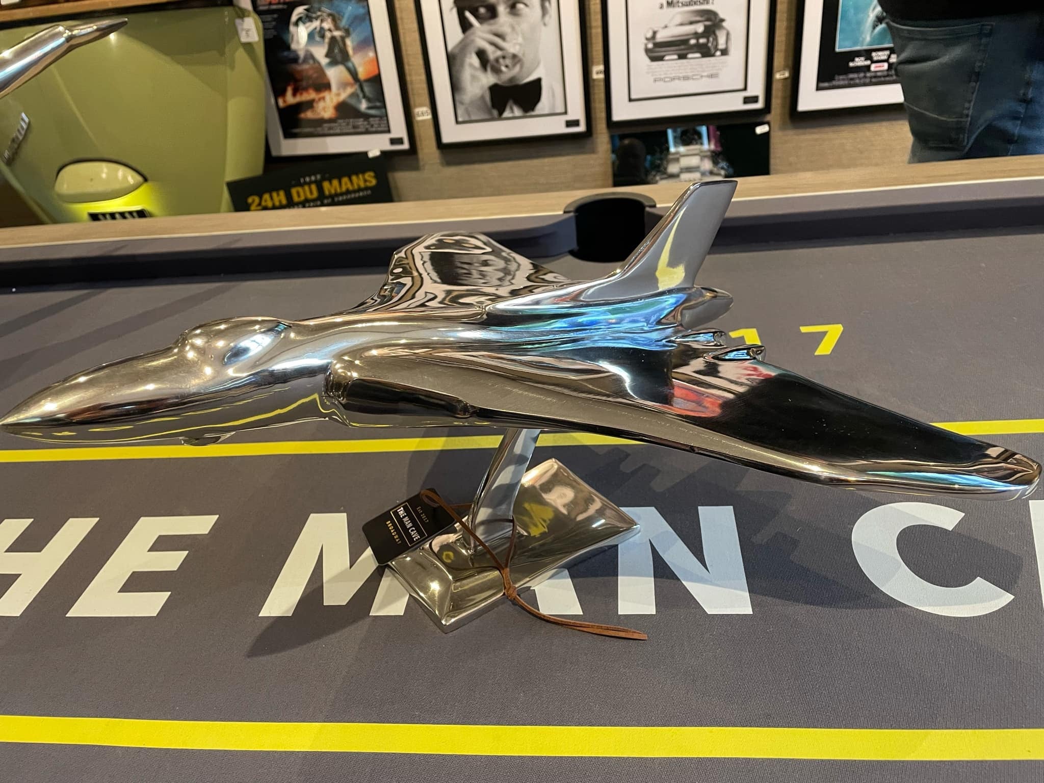 POLISHED ALUMINIUM AVIATION/ PLANE MODELS / SPITFIRE / LANCASTER / BOMBER / VULCAN / CONCORDE - The Man Cave Broadway