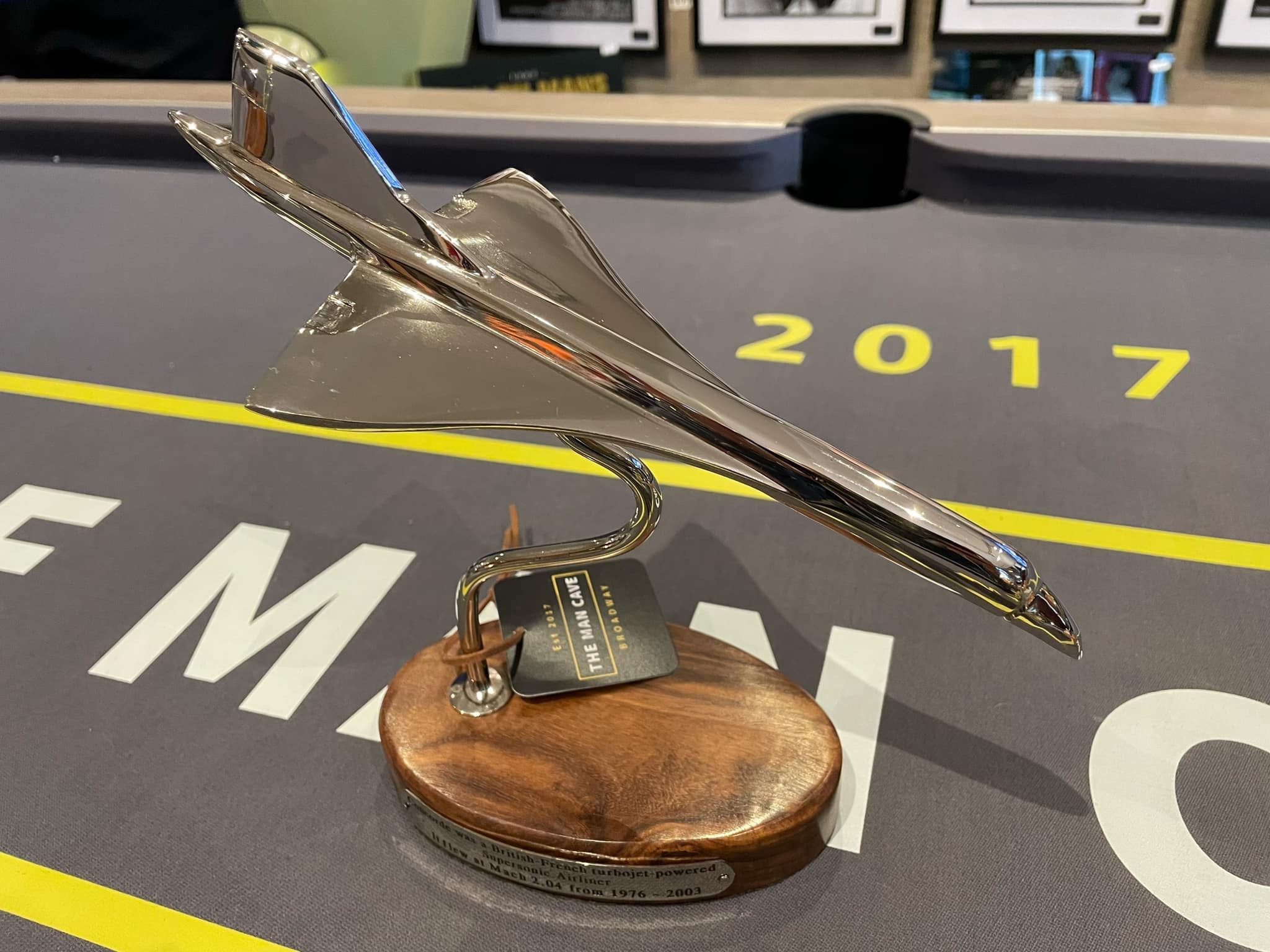 POLISHED ALUMINIUM AVIATION/ PLANE MODELS / SPITFIRE / LANCASTER / BOMBER / VULCAN / CONCORDE - The Man Cave Broadway