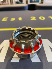 Race Used F1 Wheel Nut in Display Case - The Man Cave Broadway