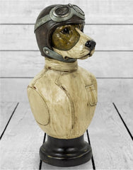RACING DRIVER DOG BUST - The Man Cave Broadway