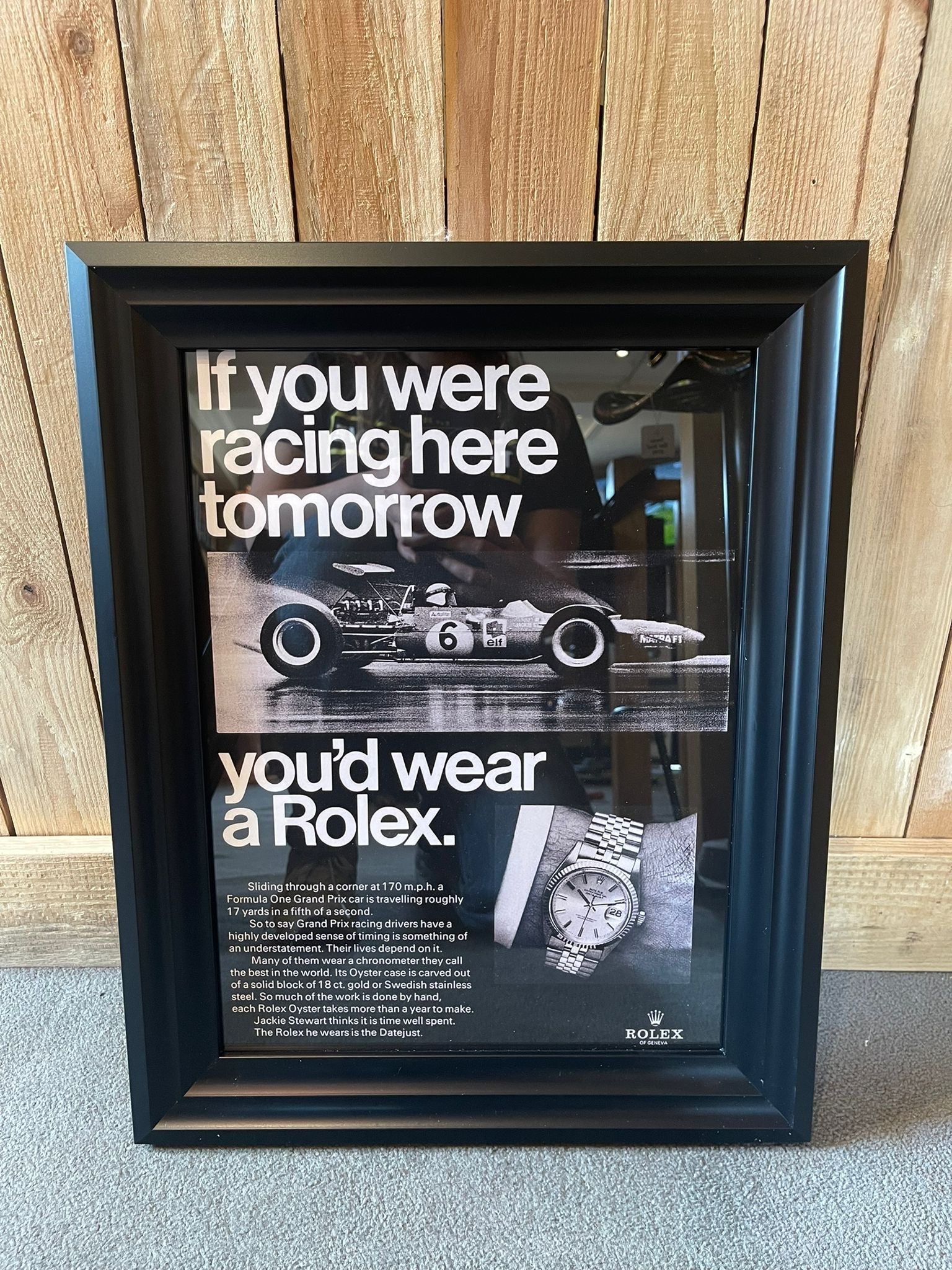 Retro Advertising Framed Art - The Man Cave Broadway