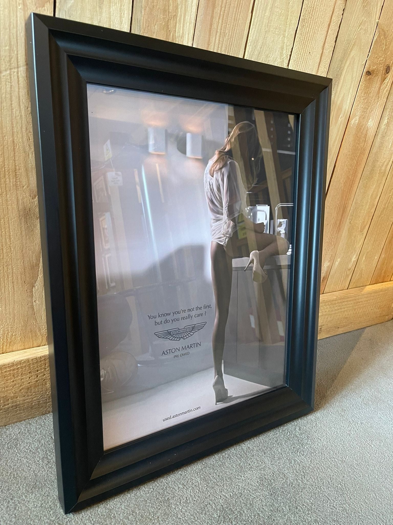 Retro Advertising Framed Art - The Man Cave Broadway