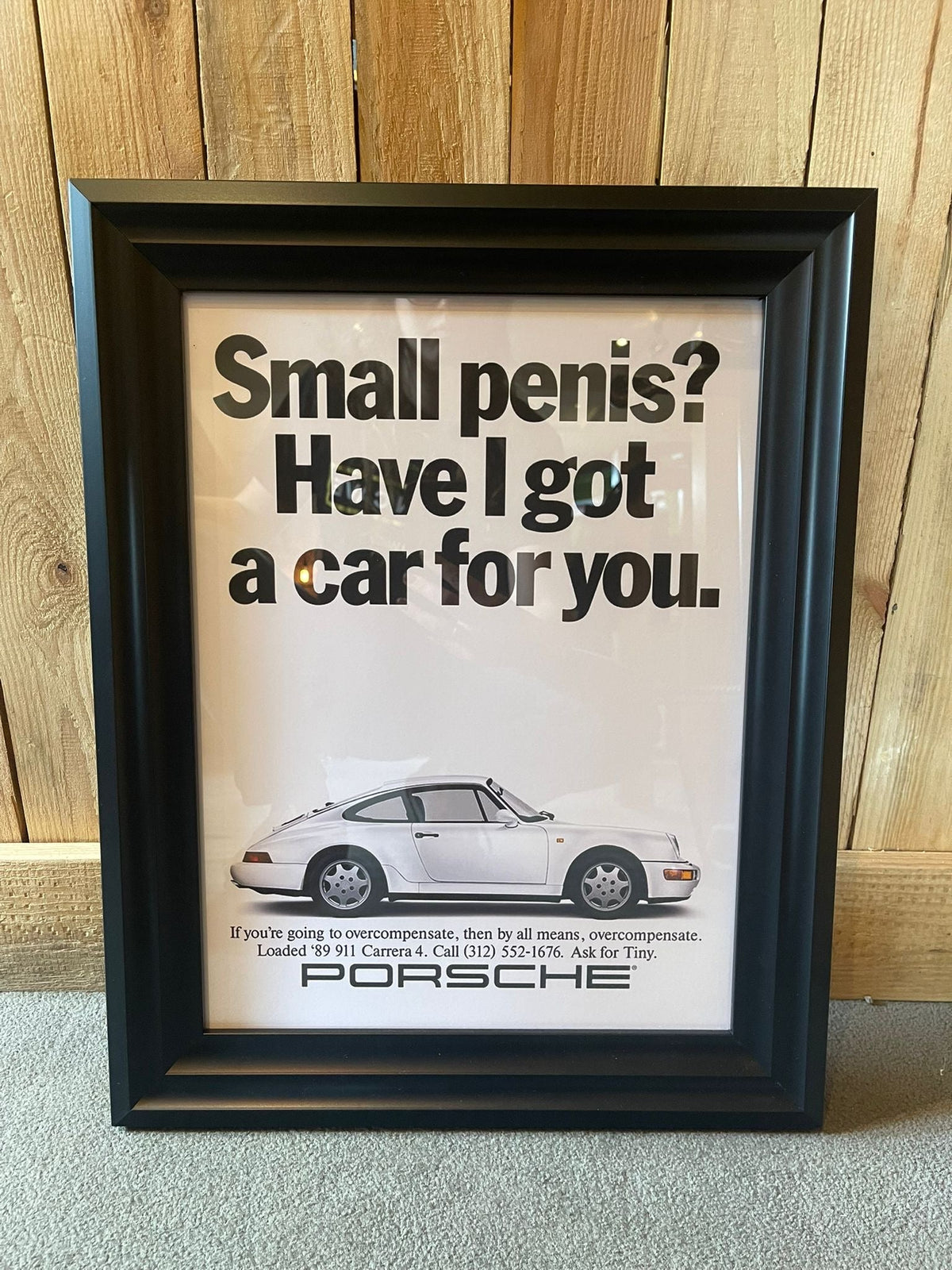 Retro Advertising Framed Art - The Man Cave Broadway