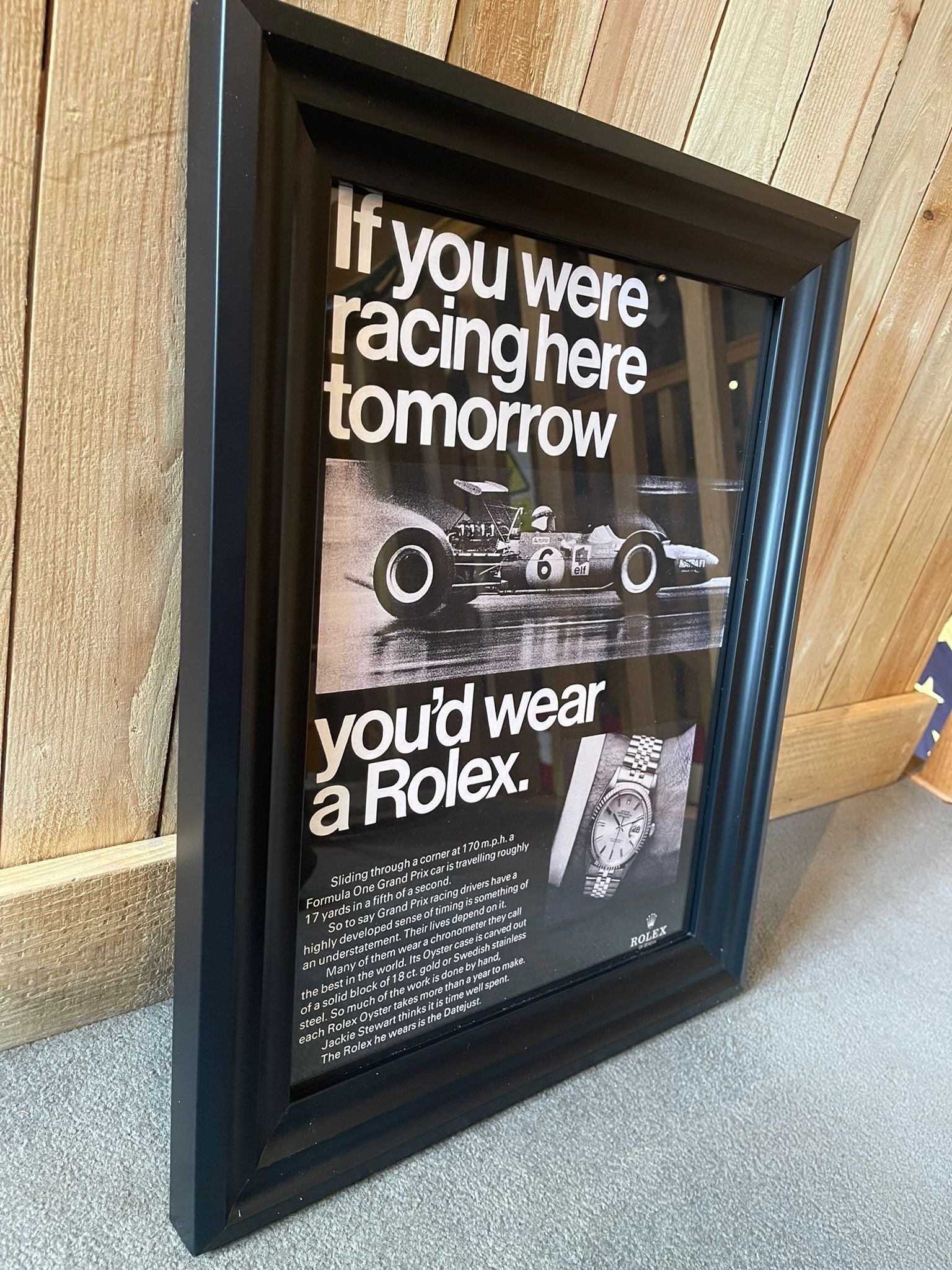 Retro Advertising Framed Art - The Man Cave Broadway