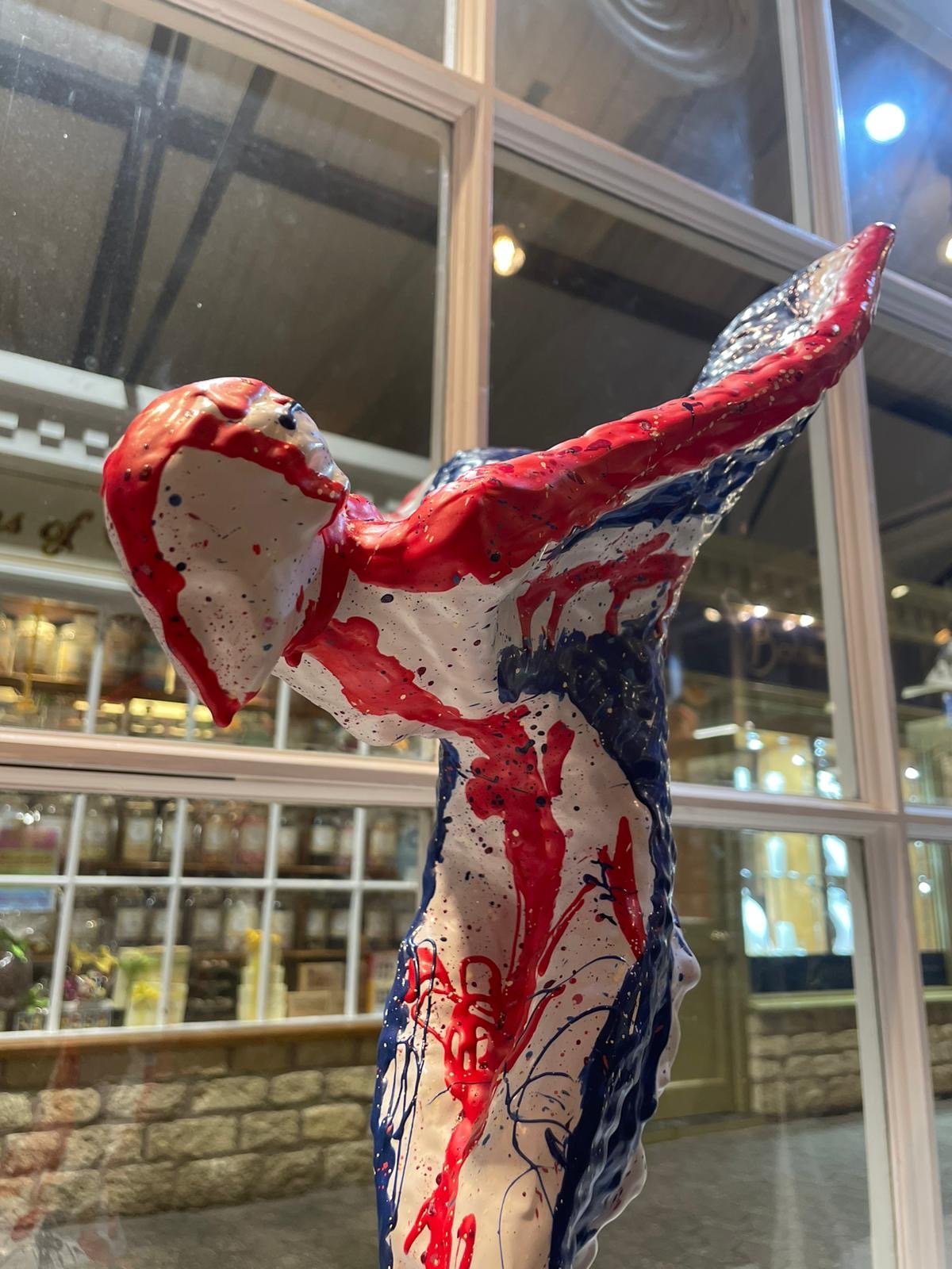 ‘Spirit of Great Britain’ - Hand Painted Spirit of Ecstasy Cotswolds Artwork - The Man Cave Broadway