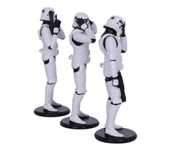 STAR WARS Hear No Evil Trio Storm Troopers Confucius / Three Wise Stormtroopers - The Man Cave Broadway