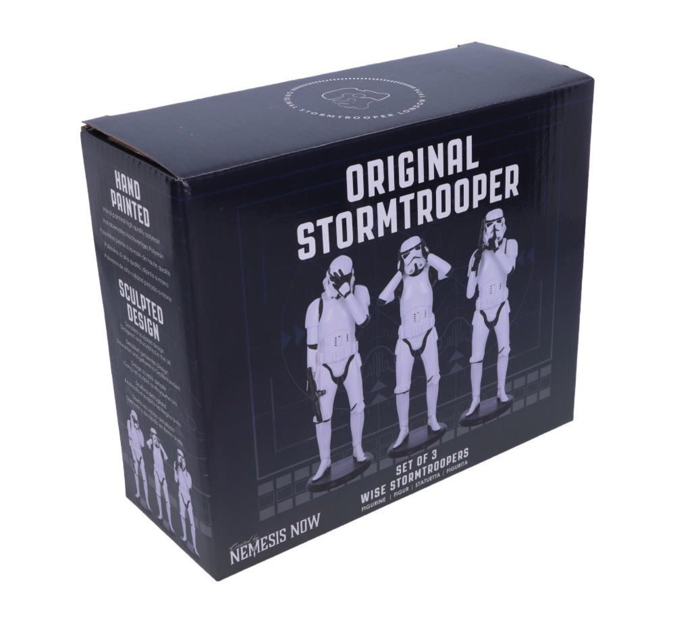 STAR WARS Hear No Evil Trio Storm Troopers Confucius / Three Wise Stormtroopers - The Man Cave Broadway