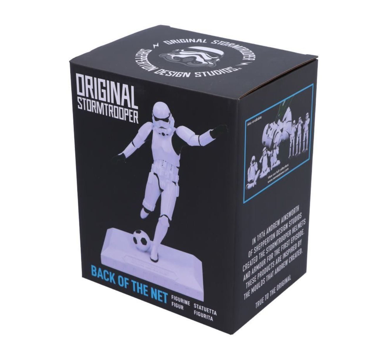 STAR WARS STORMTROOPER FOOTBALLER BACK OF THE NET / FOOTBALL - The Man Cave Broadway