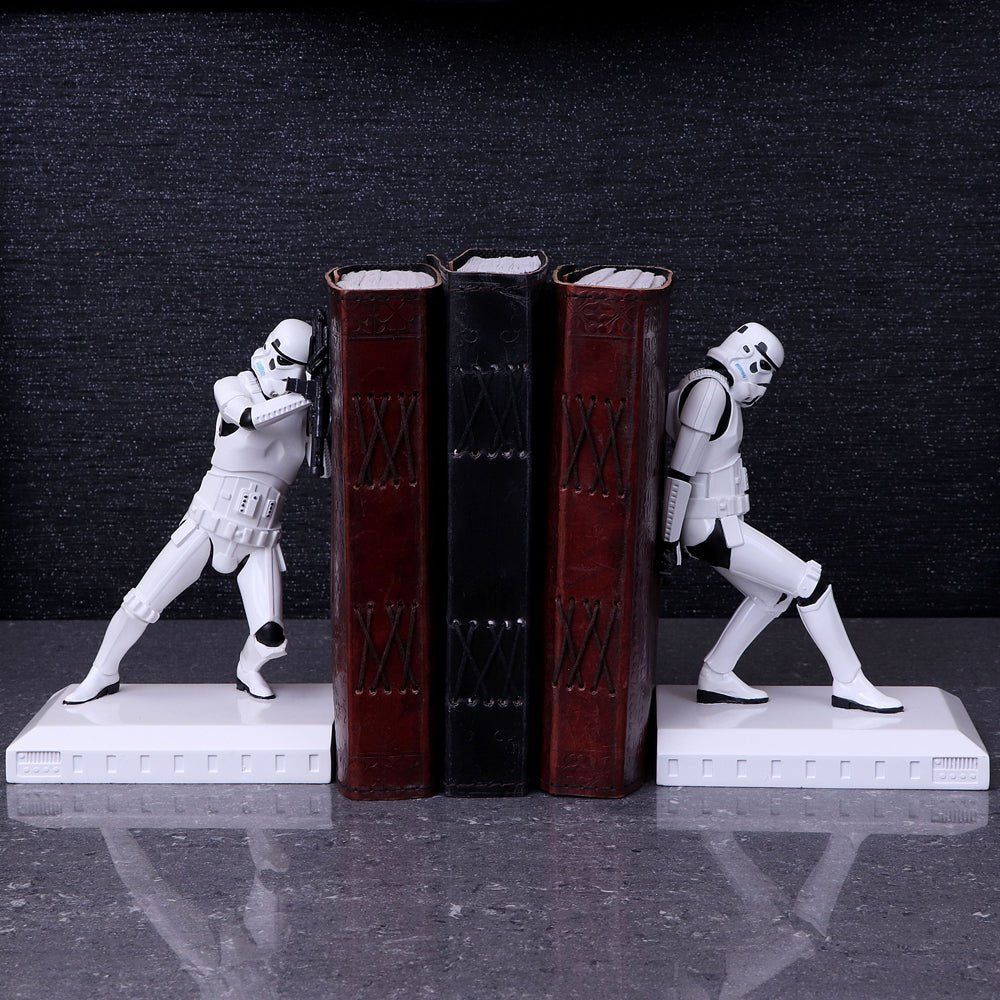 STARWARS STORMTROOPER FANS - BOOKENDS WHITE - The Man Cave Broadway