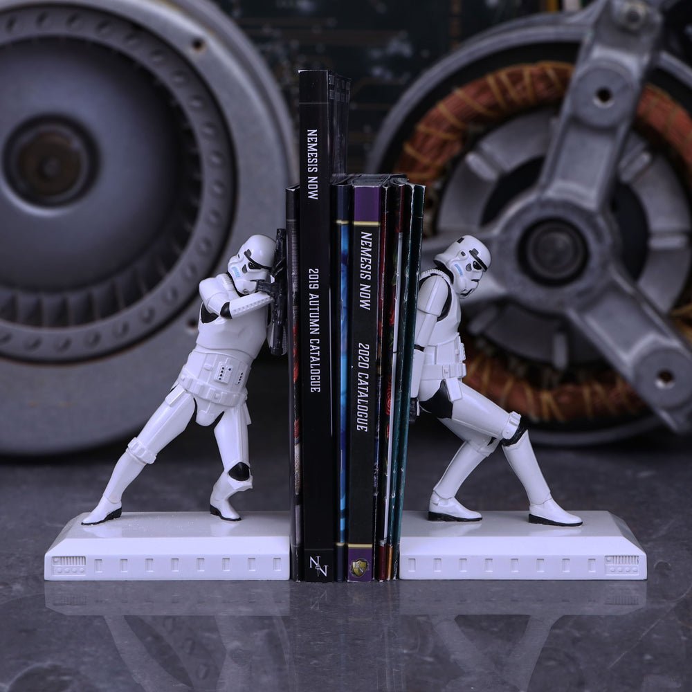 STARWARS STORMTROOPER FANS - BOOKENDS WHITE - The Man Cave Broadway