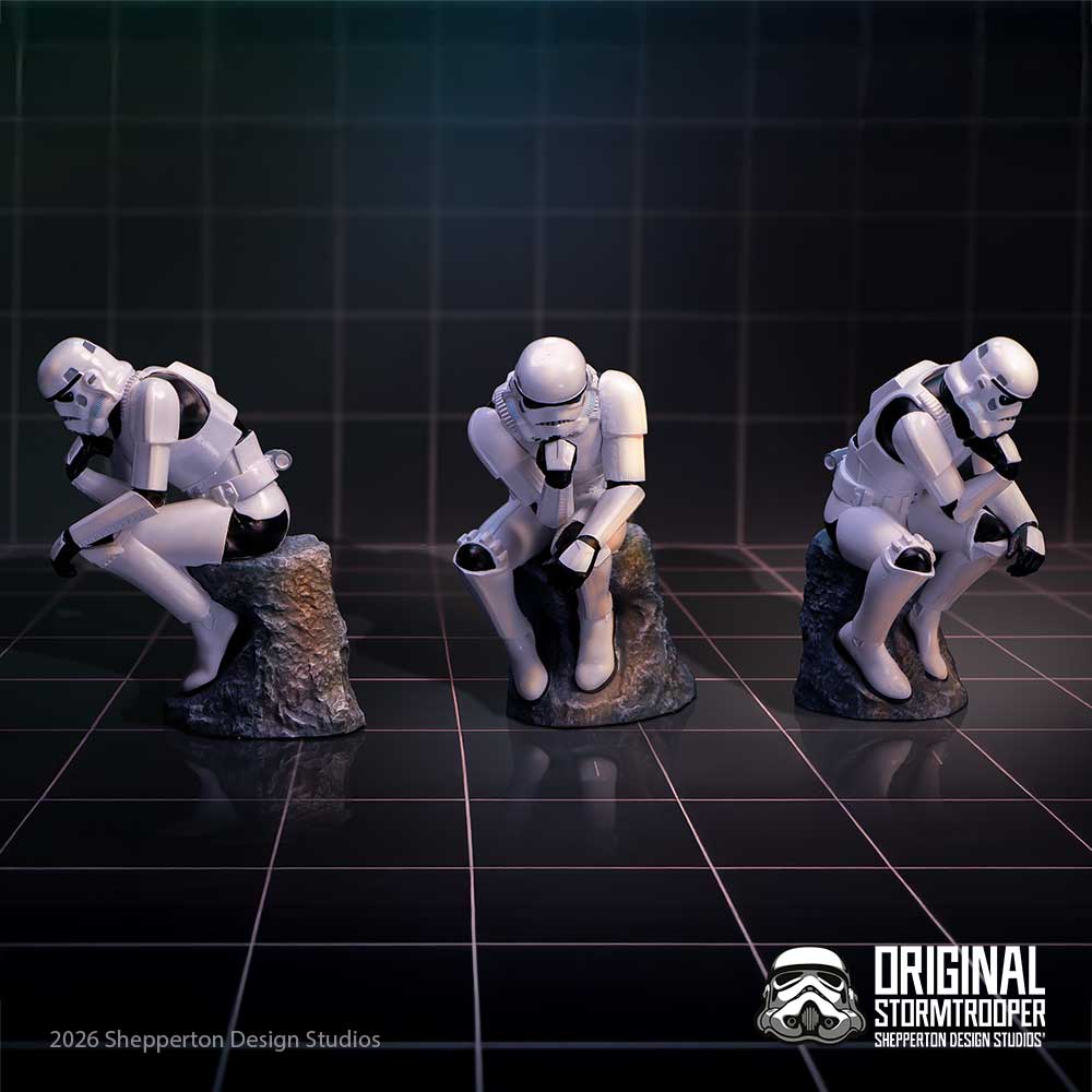 STARWARS STORMTROOPER - OVERTHINKER / THE THINKING MAN - The Man Cave Broadway