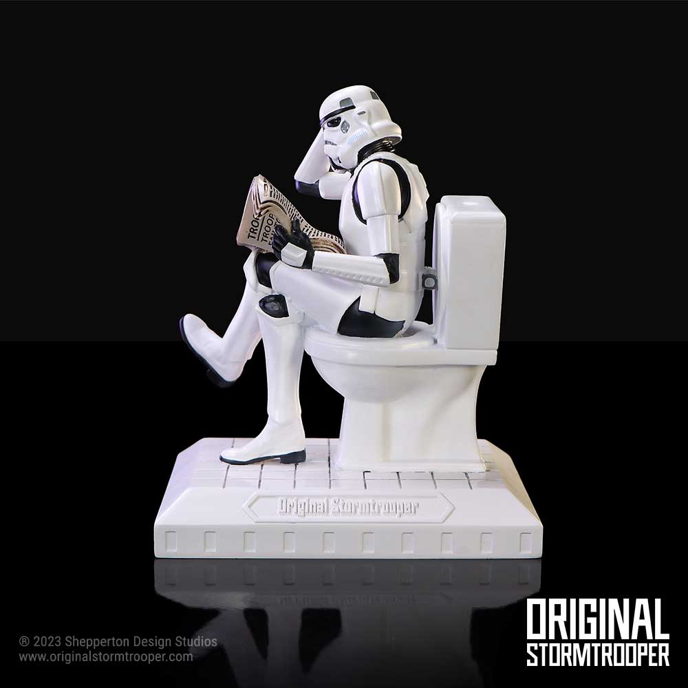 STARWARS Stormtrooper Pooper Trooper 14cm TOILET TROOPER - The Man Cave Broadway