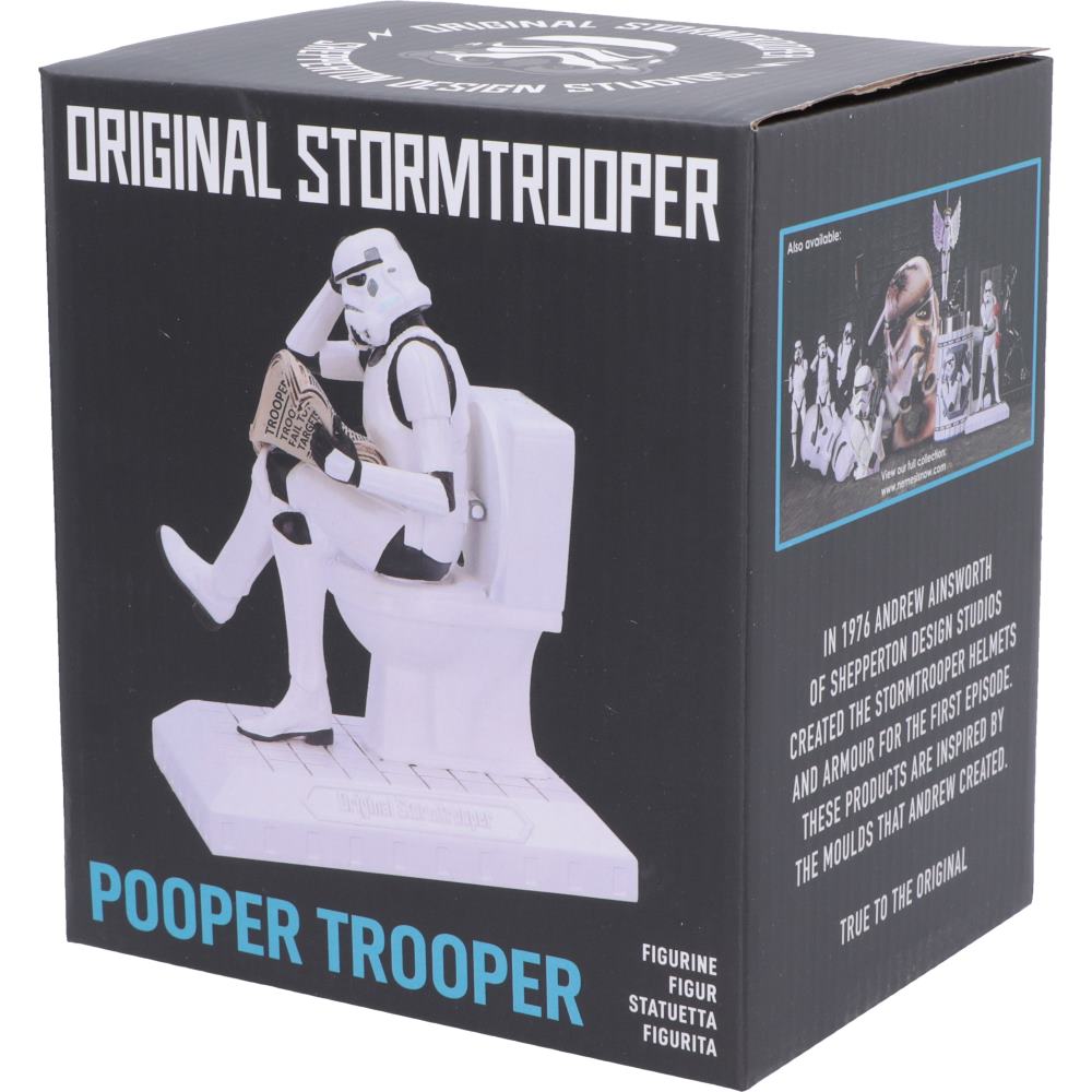 STARWARS Stormtrooper Pooper Trooper 14cm TOILET TROOPER - The Man Cave Broadway