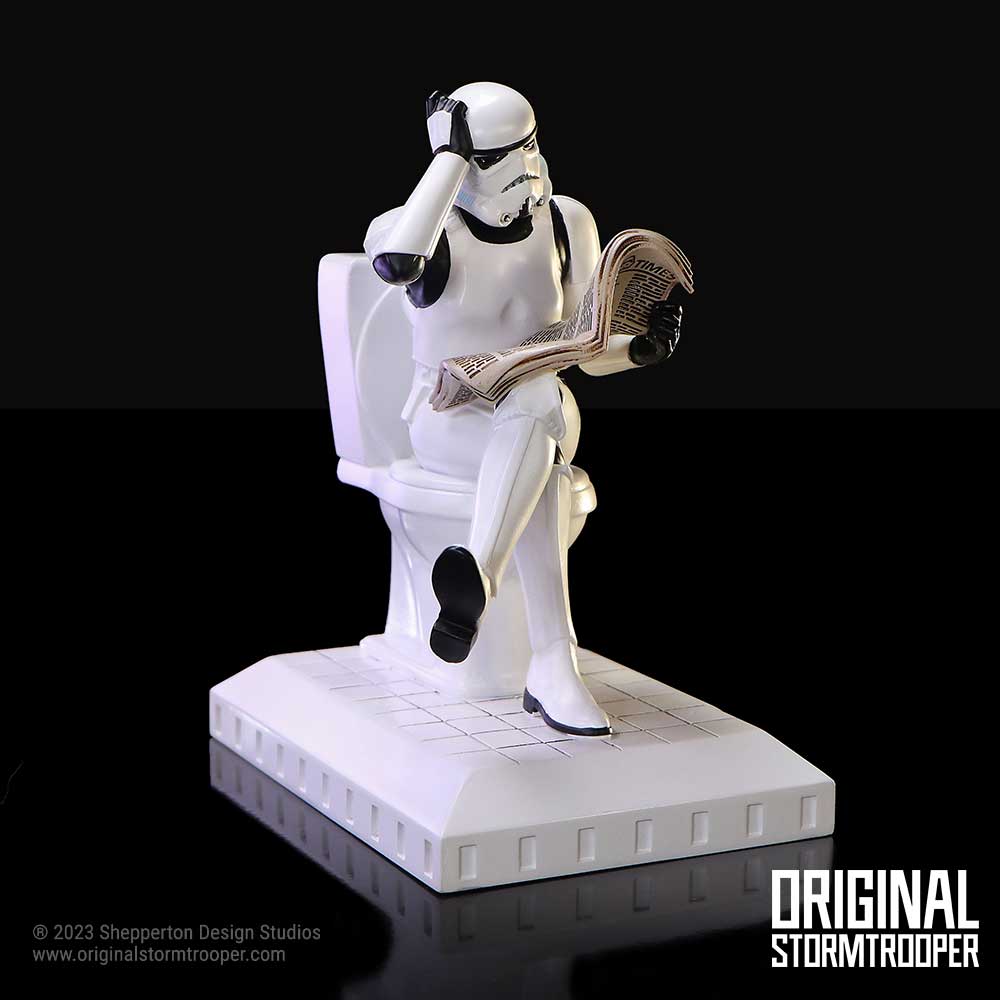 STARWARS Stormtrooper Pooper Trooper 14cm TOILET TROOPER - The Man Cave Broadway
