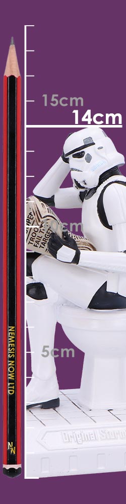 STARWARS Stormtrooper Pooper Trooper 14cm TOILET TROOPER - The Man Cave Broadway