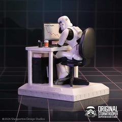 STARWARS / STORMTROOPER SLAVE TO THE WAGE / OFFICE DESK - The Man Cave Broadway