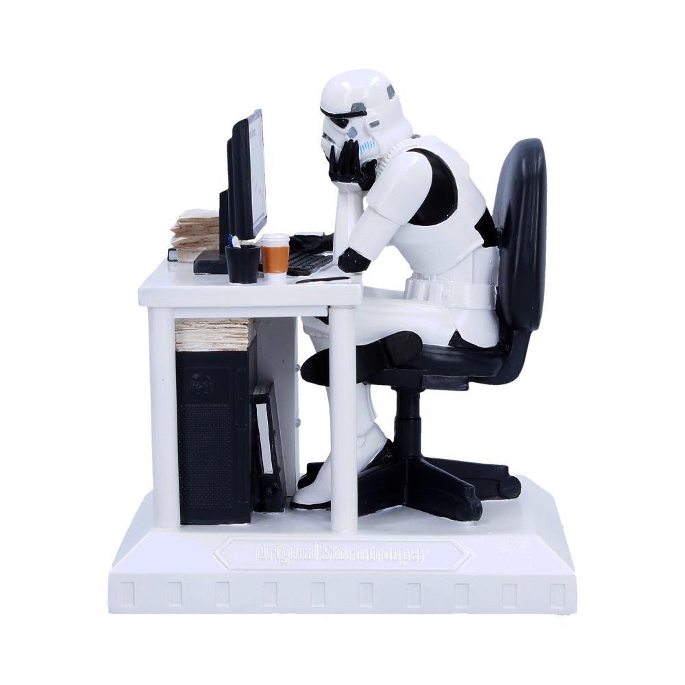 STARWARS / STORMTROOPER SLAVE TO THE WAGE / OFFICE DESK - The Man Cave Broadway