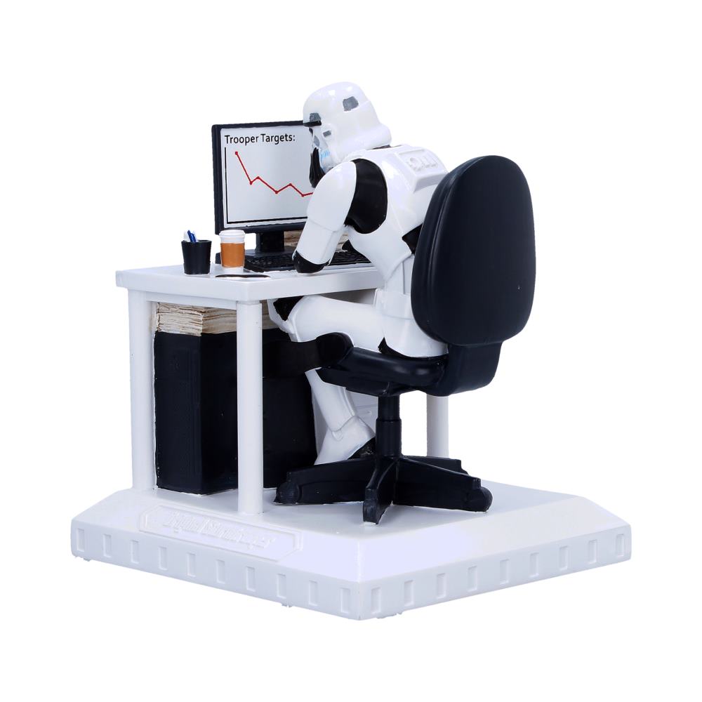 STARWARS / STORMTROOPER SLAVE TO THE WAGE / OFFICE DESK - The Man Cave Broadway