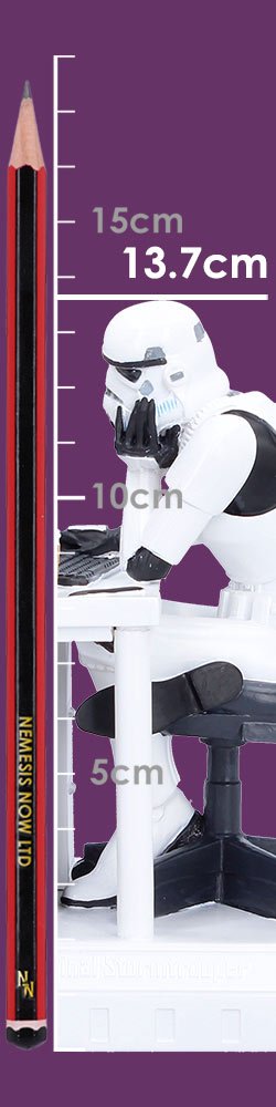 STARWARS / STORMTROOPER SLAVE TO THE WAGE / OFFICE DESK - The Man Cave Broadway