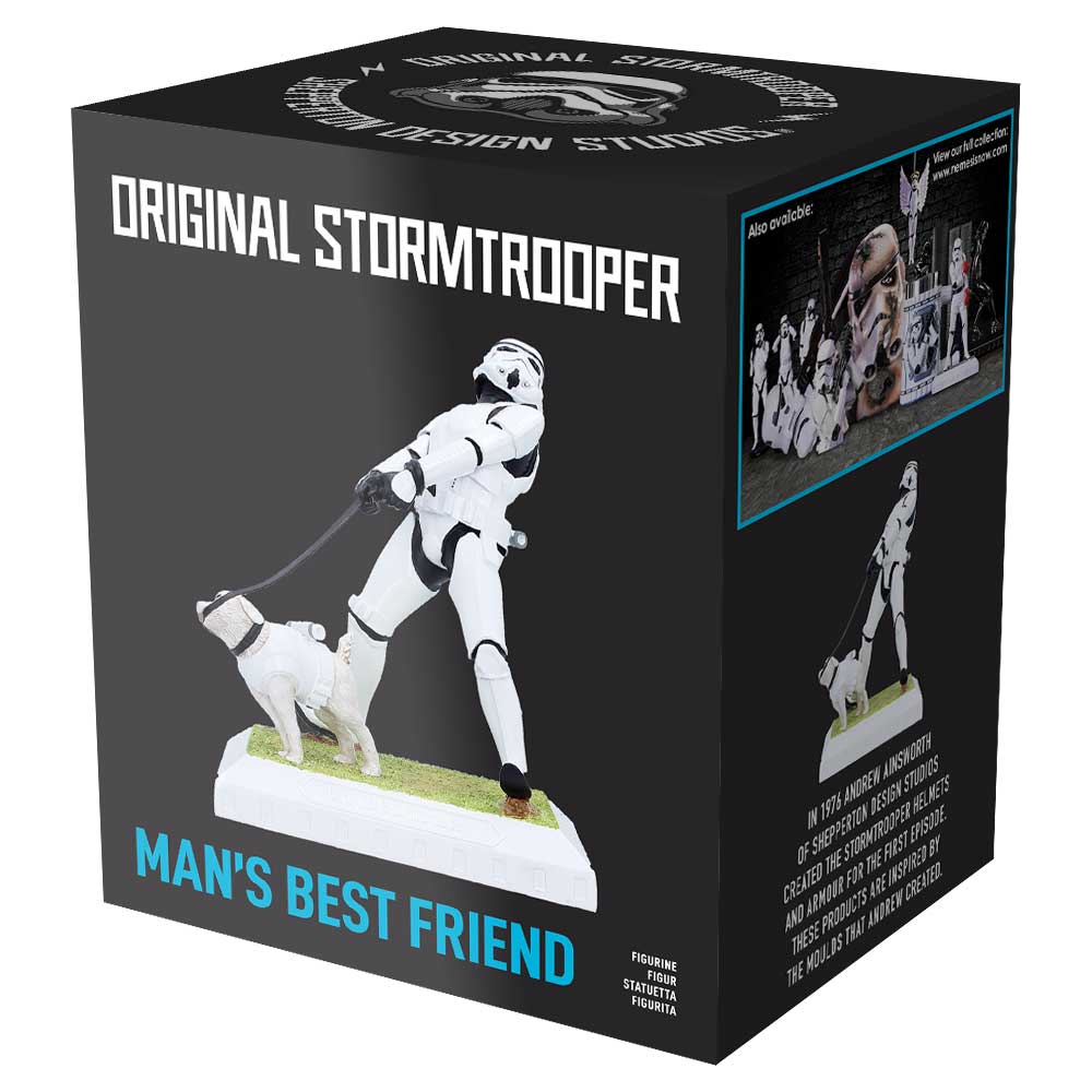 STARWARS STORMTROOPER WALKING THE DOG / MANS BEST FRIEND - The Man Cave Broadway