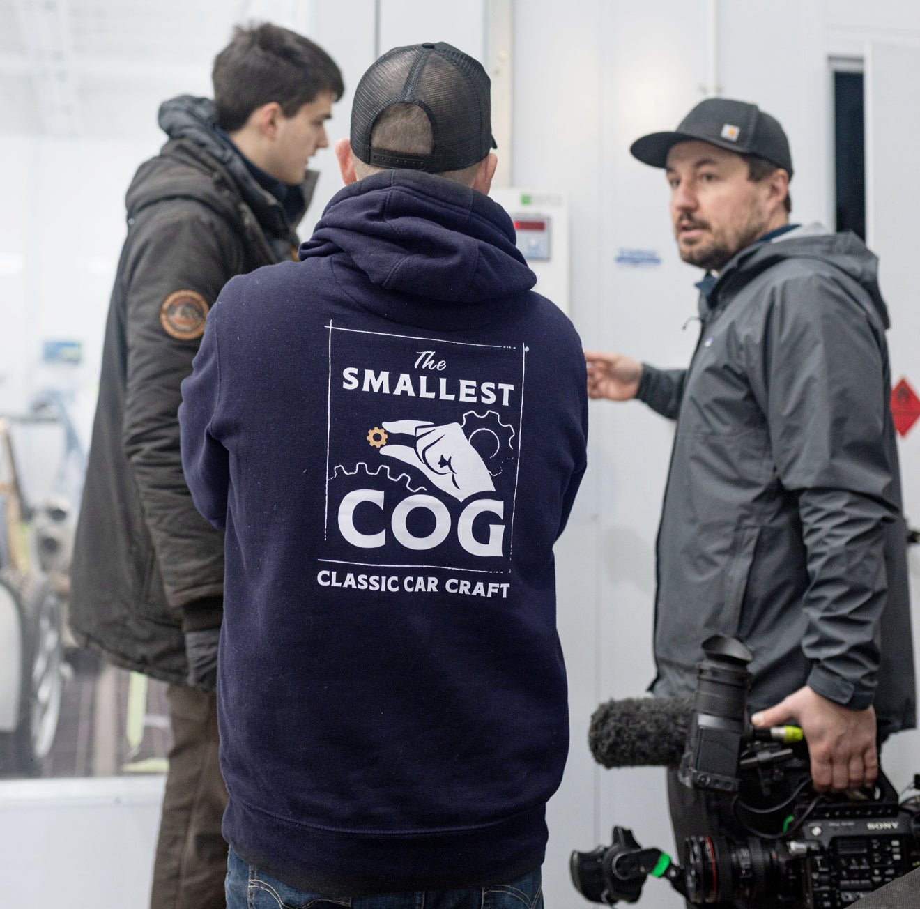 The Smallest Cog ‘Over the Head’ Hoodie - The Man Cave Broadway