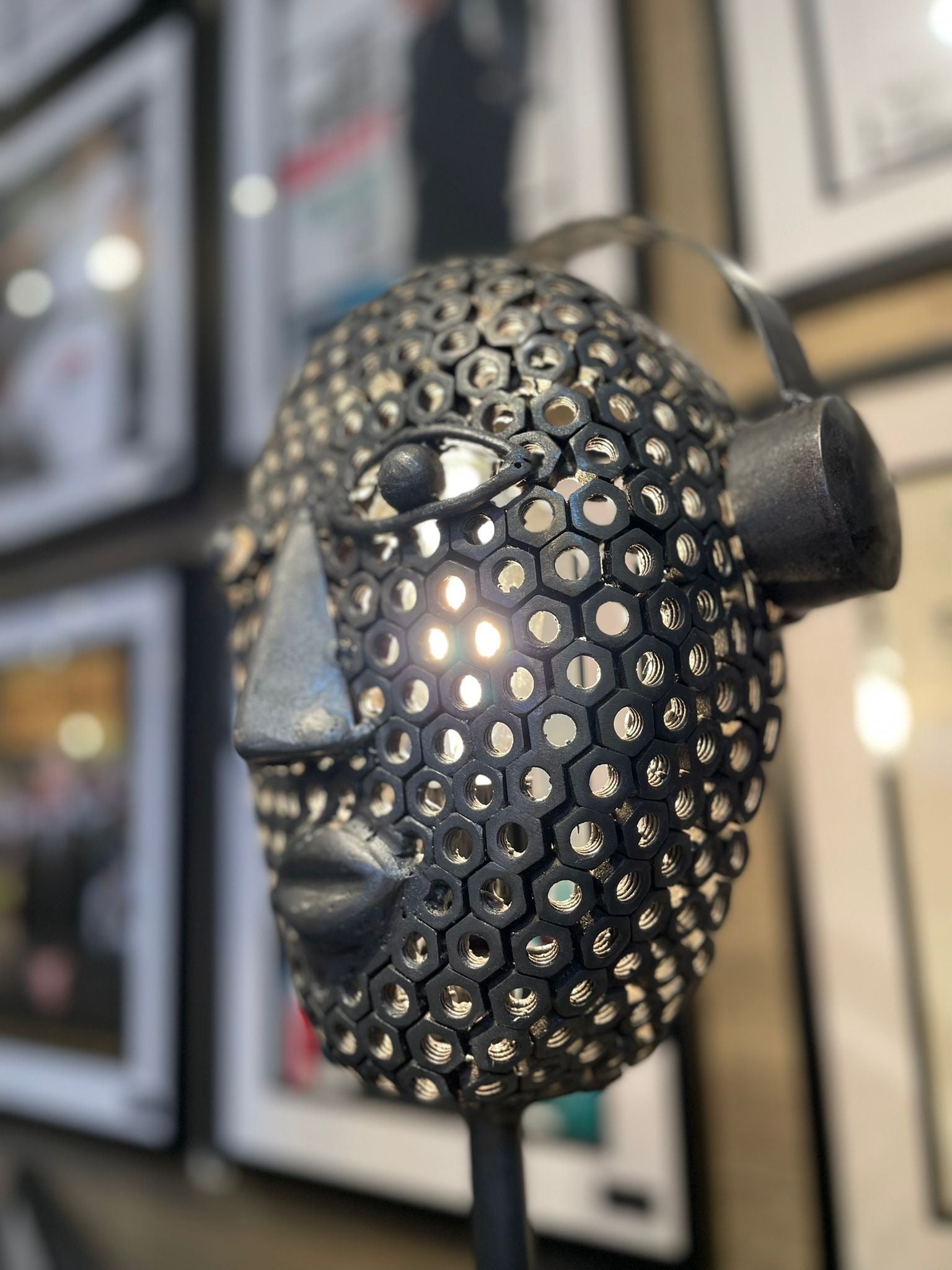 ‘This Lamp is NUTS!’ - An Amazing Hand Crafted Head Lamp - The Man Cave Broadway